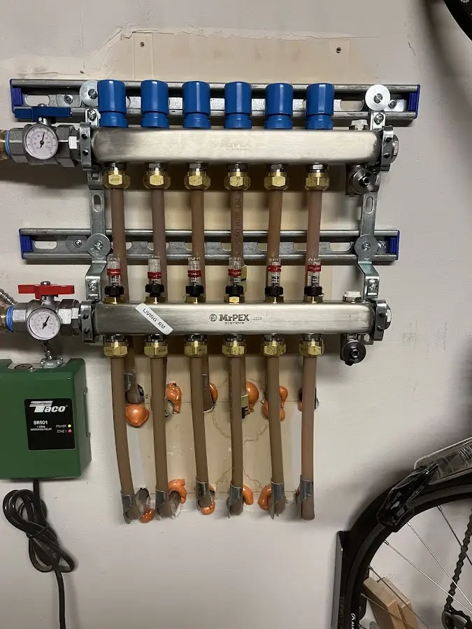 Plumber performing Leak Detection at a residential property in Clovis